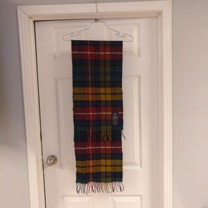 Scottish Lambswool Tartan design Winter Warmth Scarf Plaid, Wool Scarf